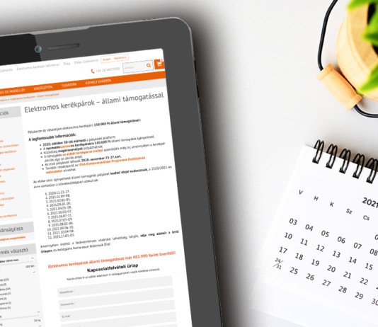 Ebike állami támogatással? Igen! Elindult a 2. jelentkezési szakasz!