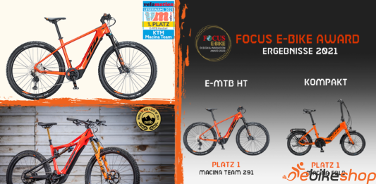 Díjnyertes bringák az ebikeshop.hu kínálatában!