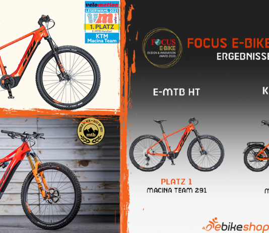 Díjnyertes bringák az ebikeshop.hu kínálatában!