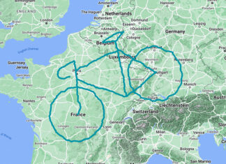 A világ legnagyobb bringarajza