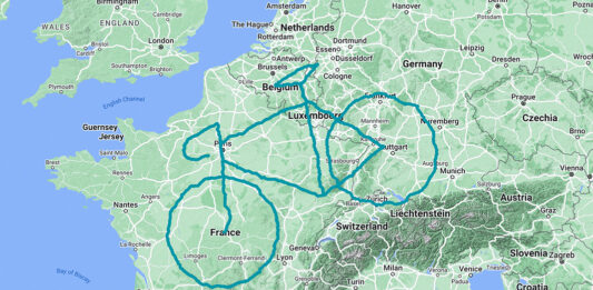 A világ legnagyobb bringarajza