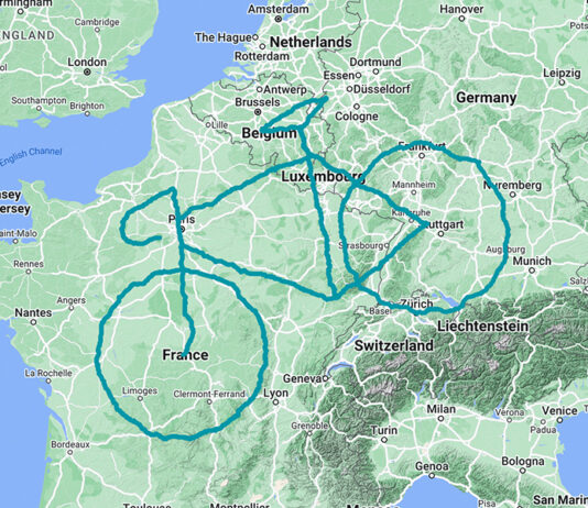 A világ legnagyobb bringarajza