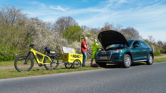 Sárga Angyal ebike-on