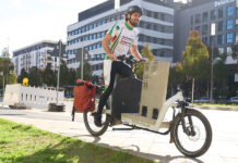 Környezetbarát teherszállítás elektromos kerékpáron Környezetbarát teherszállítás elektromos kerékpáron