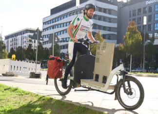 Környezetbarát teherszállítás elektromos kerékpáron Környezetbarát teherszállítás elektromos kerékpáron