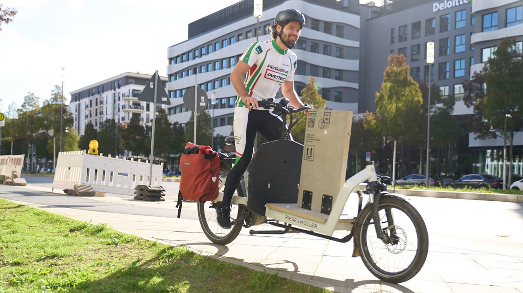 Környezetbarát teherszállítás elektromos kerékpáron