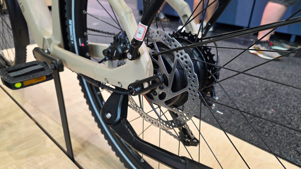 Bosch Hub Line agymotor tárcsafékkel a hátsó keréken