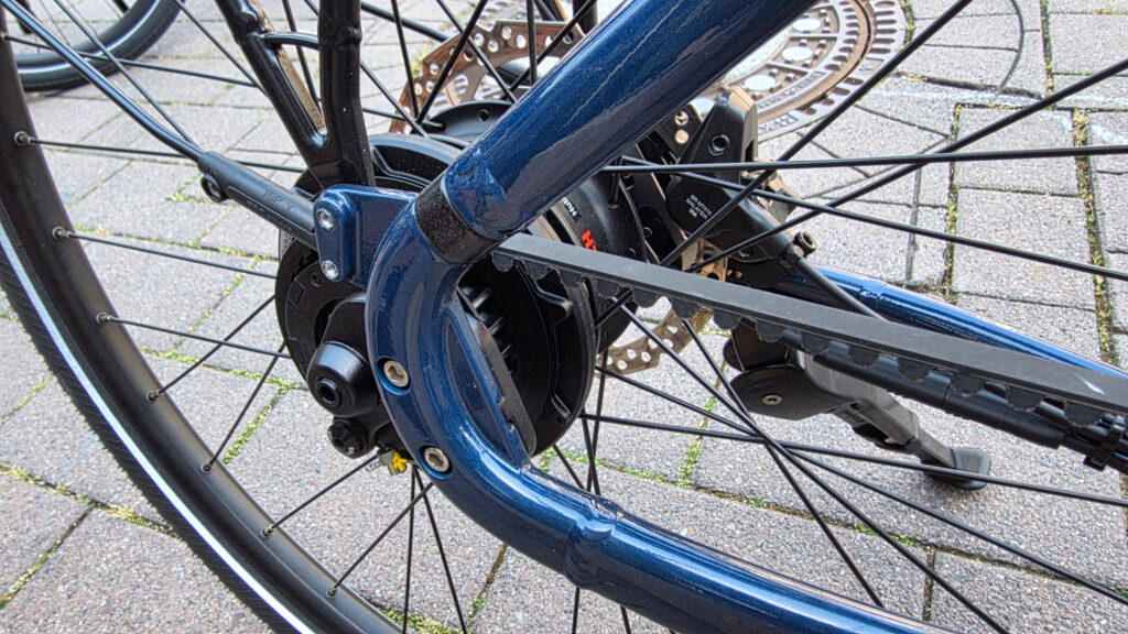 Bosch agymotoros tesztkerékpár UTgear kétsebességes váltóval