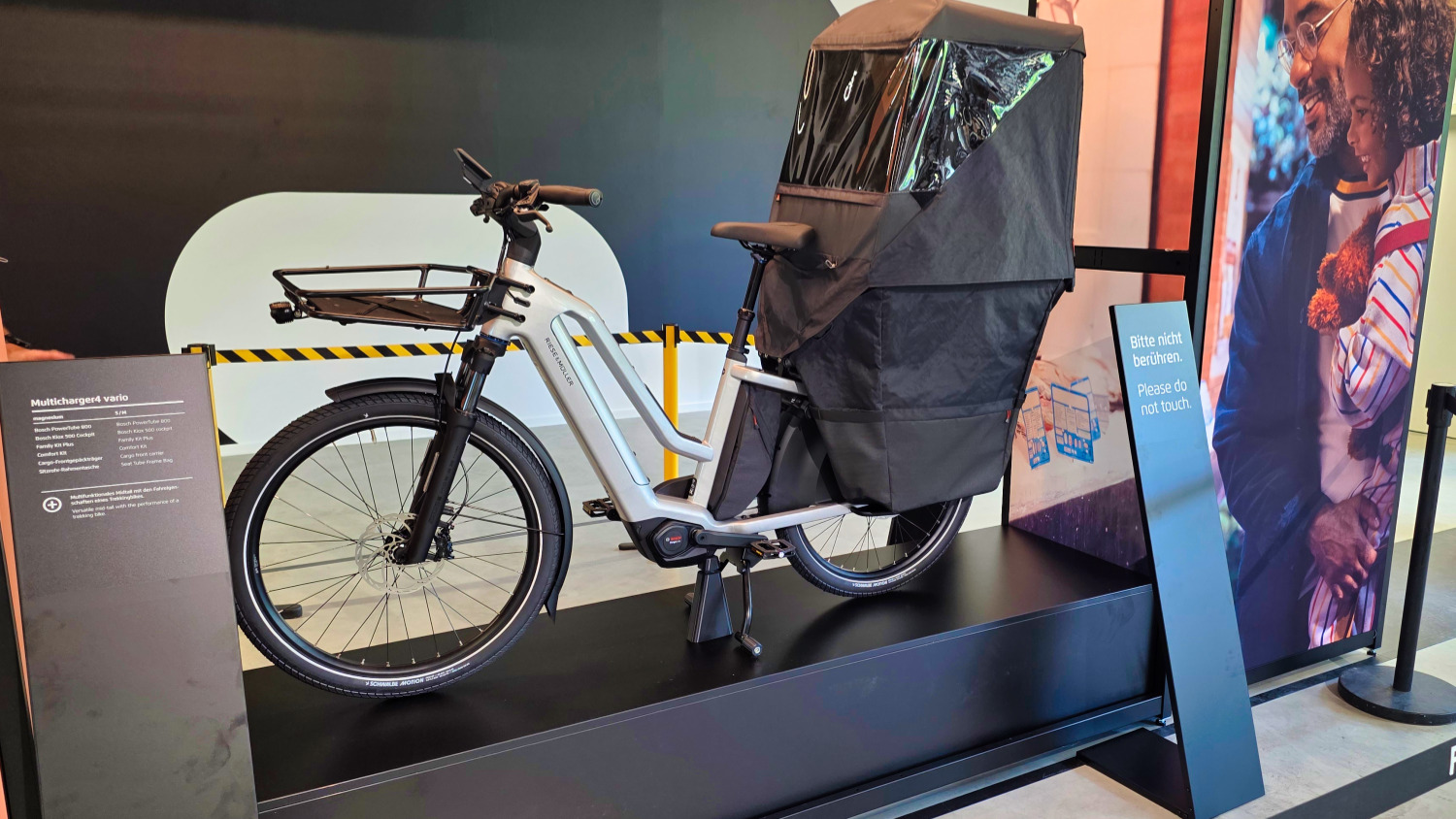 Riese & Müller Multicharger4 vario 2027 gyerekszállító teherhordó eBike